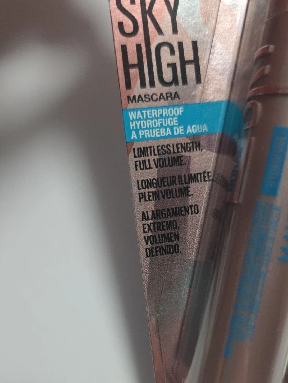 Maybelline Lash Sensational Sky High Waterproof Mascara Makeup, Brownish Black